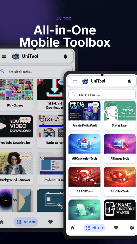 UniTool App Showcase